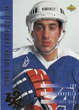 #556 Jay Pandolfo - USA - 1993-94 Upper Deck Hockey