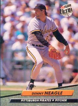 #556 Denny Neagle - Pittsburgh Pirates - 1992 Ultra Baseball