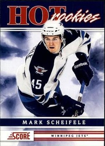 #556 Mark Scheifele - Winnipeg Jets - 2011-12 Score Hockey