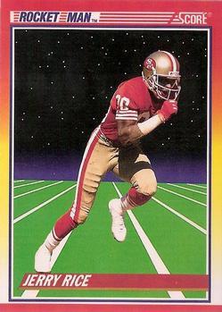 #556 Jerry Rice - San Francisco 49ers - 1990 Score Football