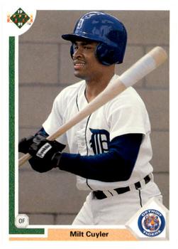 #556 Milt Cuyler - Detroit Tigers - 1991 Upper Deck Baseball