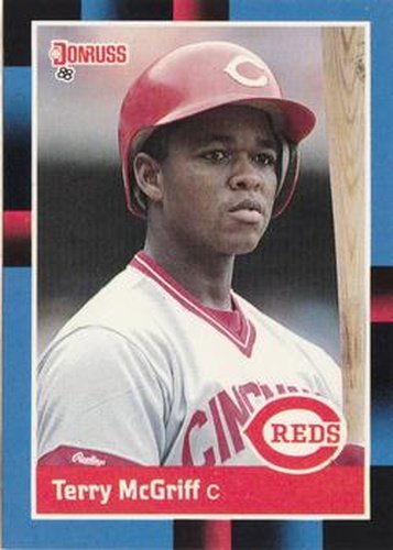 #556 Terry McGriff - Cincinnati Reds - 1988 Donruss Baseball