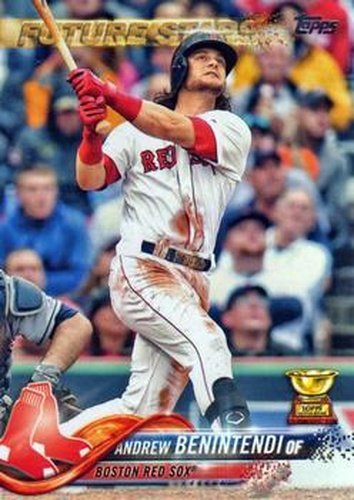 #556 Andrew Benintendi - Boston Red Sox - 2018 Topps Baseball