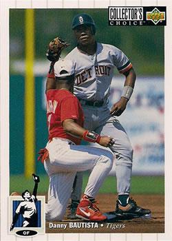 #557 Danny Bautista - Detroit Tigers - 1994 Collector's Choice Baseball