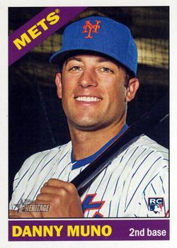 #557 Danny Muno - New York Mets - 2015 Topps Heritage Baseball