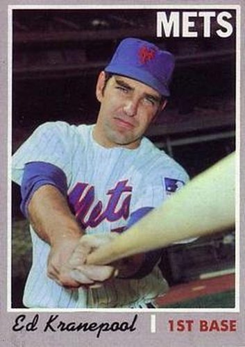 #557 Ed Kranepool - New York Mets - 1970 Topps Baseball