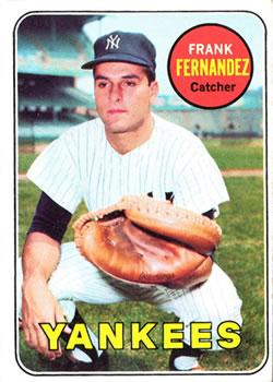 #557 Frank Fernandez - New York Yankees - 1969 Topps Baseball