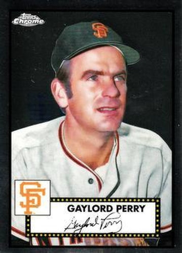 #557 Gaylord Perry - San Francisco Giants - 2021 Topps Chrome Platinum Anniversary Baseball
