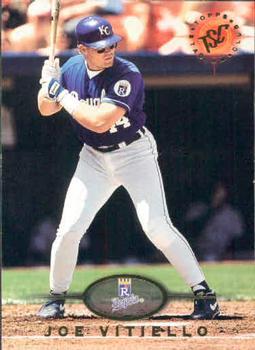 #557 Joe Vitiello - Kansas City Royals - 1995 Stadium Club Baseball