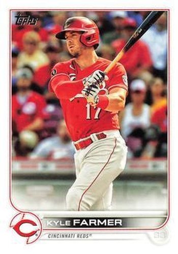 #557 Kyle Farmer - Cincinnati Reds - 2022 Topps Baseball