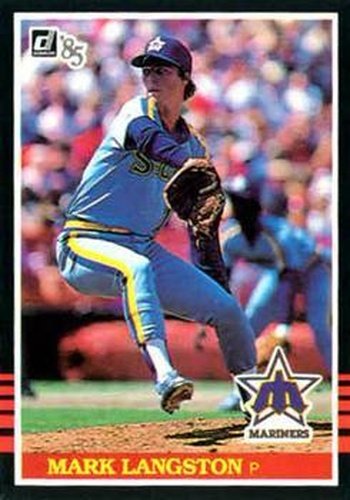 #557 Mark Langston - Seattle Mariners - 1985 Donruss Baseball