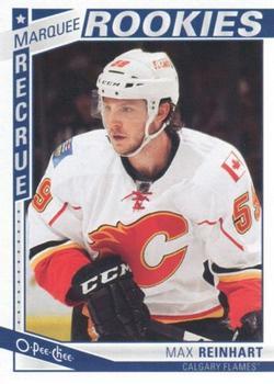 #557 Max Reinhart - Calgary Flames - 2013-14 O-Pee-Chee Hockey