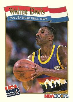 #557 Walter Davis - USA - 1991-92 Hoops Basketball