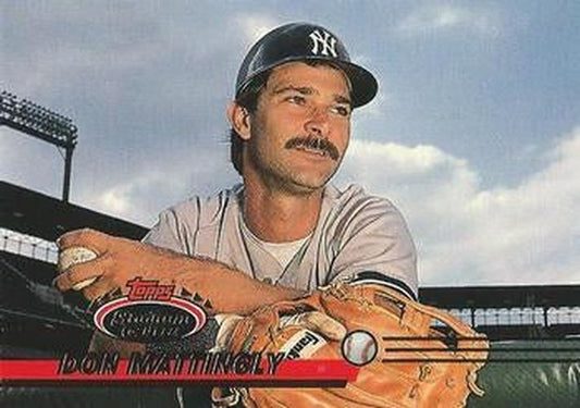 #557 Don Mattingly - New York Yankees - 1993 Stadium Club Baseball