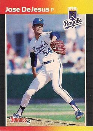 #558 Jose DeJesus - Kansas City Royals - 1989 Donruss Baseball