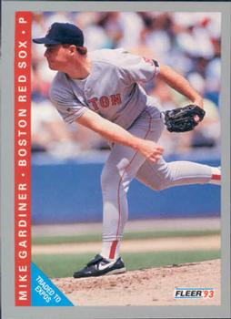 #558 Mike Gardiner - Montreal Expos - 1993 Fleer Baseball
