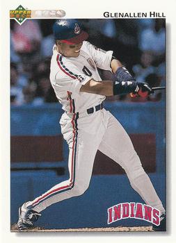#558 Glenallen Hill - Cleveland Indians - 1992 Upper Deck Baseball