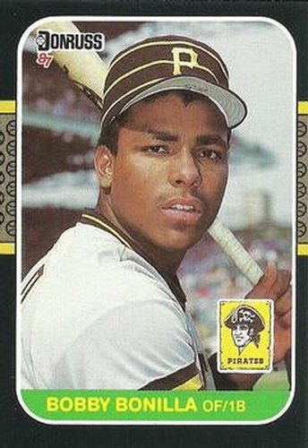 #558 Bobby Bonilla - Pittsburgh Pirates - 1987 Donruss Baseball