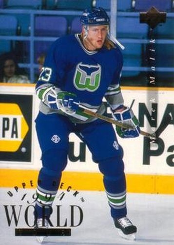#558 Marek Malik - Hartford Whalers - 1994-95 Upper Deck Hockey