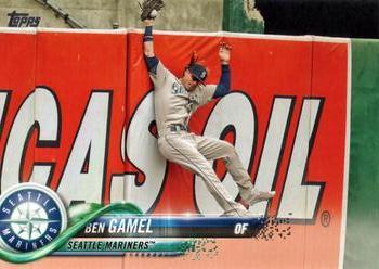 #558 Ben Gamel - Seattle Mariners - 2018 Topps Baseball