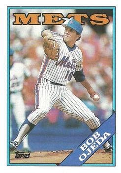 #558 Bob Ojeda - New York Mets - 1988 Topps Baseball