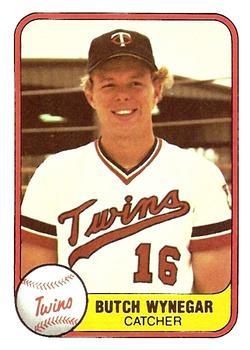 #558 Butch Wynegar - Minnesota Twins - 1981 Fleer Baseball