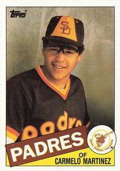 #558 Carmelo Martinez - San Diego Padres - 1985 Topps Baseball