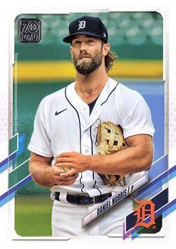 #558 Daniel Norris - Detroit Tigers - 2021 Topps Baseball