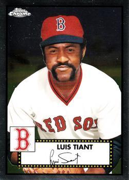 #558 Luis Tiant - Boston Red Sox - 2021 Topps Chrome Platinum Anniversary Baseball
