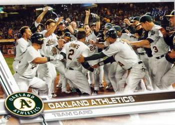 #558 Oakland Athletics - Oakland Athletics - 2017 Topps Baseball