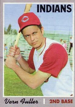 #558 Vern Fuller - Cleveland Indians - 1970 Topps Baseball