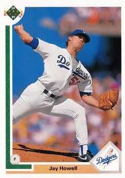#558 Jay Howell - Los Angeles Dodgers - 1991 Upper Deck Baseball