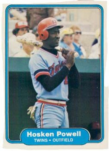 #558 Hosken Powell - Minnesota Twins - 1982 Fleer Baseball