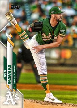 #558 Sean Manaea - Oakland Athletics - 2020 Topps Baseball