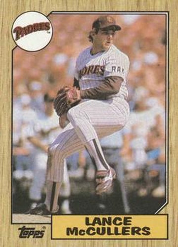 #559 Lance McCullers - San Diego Padres - 1987 Topps Baseball