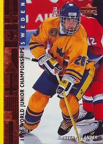 #559 Peter Nylander - Sweden - 1995-96 Upper Deck Hockey