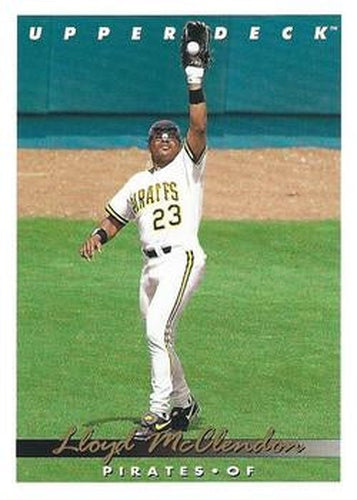 #559 Lloyd McClendon - Pittsburgh Pirates - 1993 Upper Deck Baseball