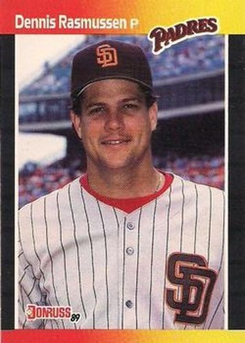 #559 Dennis Rasmussen - San Diego Padres - 1989 Donruss Baseball