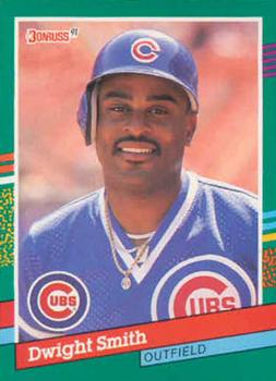 #559 Dwight Smith - Chicago Cubs - 1991 Donruss Baseball