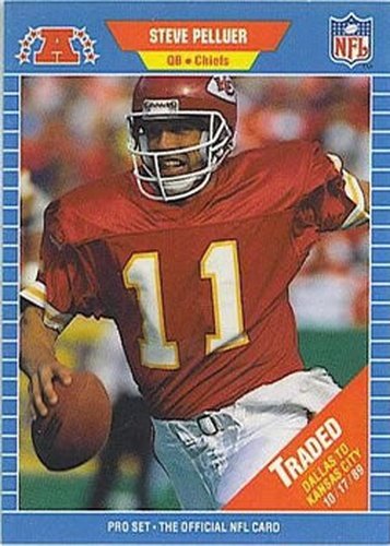 #559 Steveelluer - Kansas City Chiefs - 1989 Pro Set Football