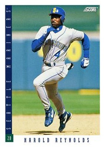 #559 Harold Reynolds - Seattle Mariners - 1993 Score Baseball