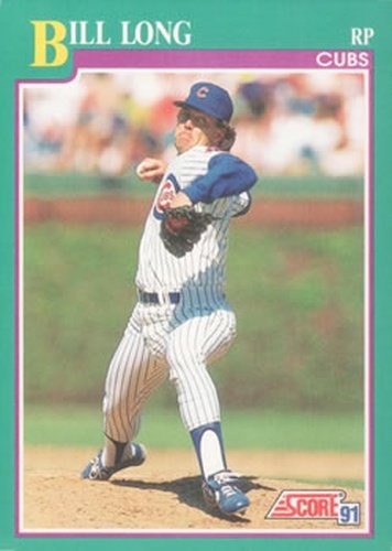 #559 Bill Long - Chicago Cubs - 1991 Score Baseball
