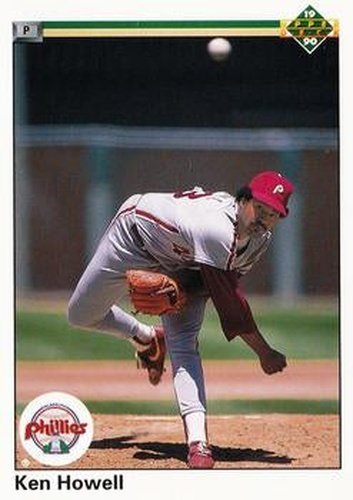 #559 Ken Howell - Philadelphia Phillies - 1990 Upper Deck Baseball