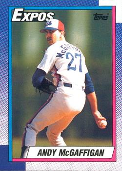 #559 Andy McGaffigan - Montreal Expos - 1990 O-Pee-Chee Baseball