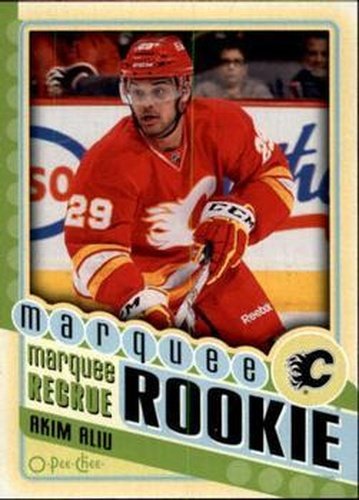 #559 Akim Aliu - Calgary Flames - 2012-13 O-Pee-Chee Hockey