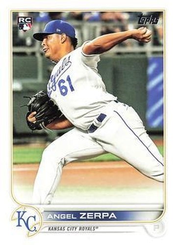 #559 Angel Zerpa - Kansas City Royals - 2022 Topps Baseball