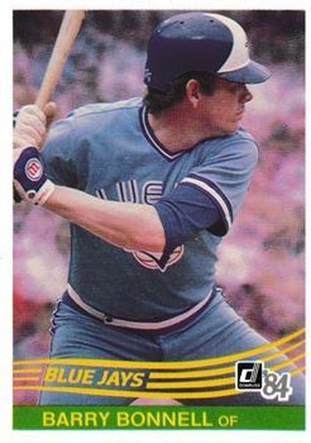 #559 Barry Bonnell - Toronto Blue Jays - 1984 Donruss Baseball