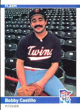 #559 Bobby Castillo - Minnesota Twins - 1984 Fleer Baseball