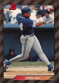 #559 Derek Bell - Toronto Blue Jays - 1992 Bowman Baseball