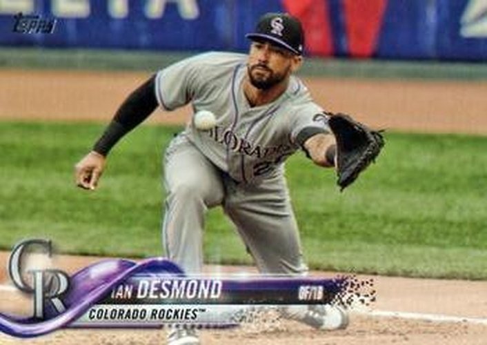 #559 Ian Desmond - Colorado Rockies - 2018 Topps Baseball
